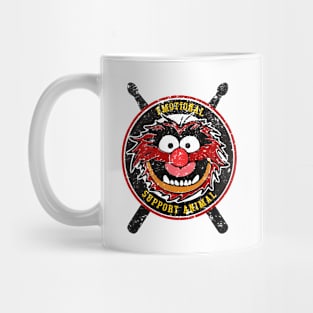 vintage 70s the muppets emotional support animal Mug